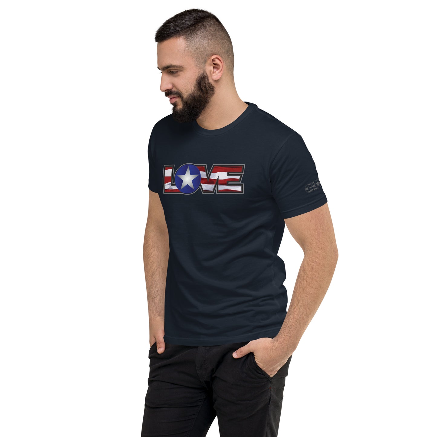 Love Men's Fitted T-shirt