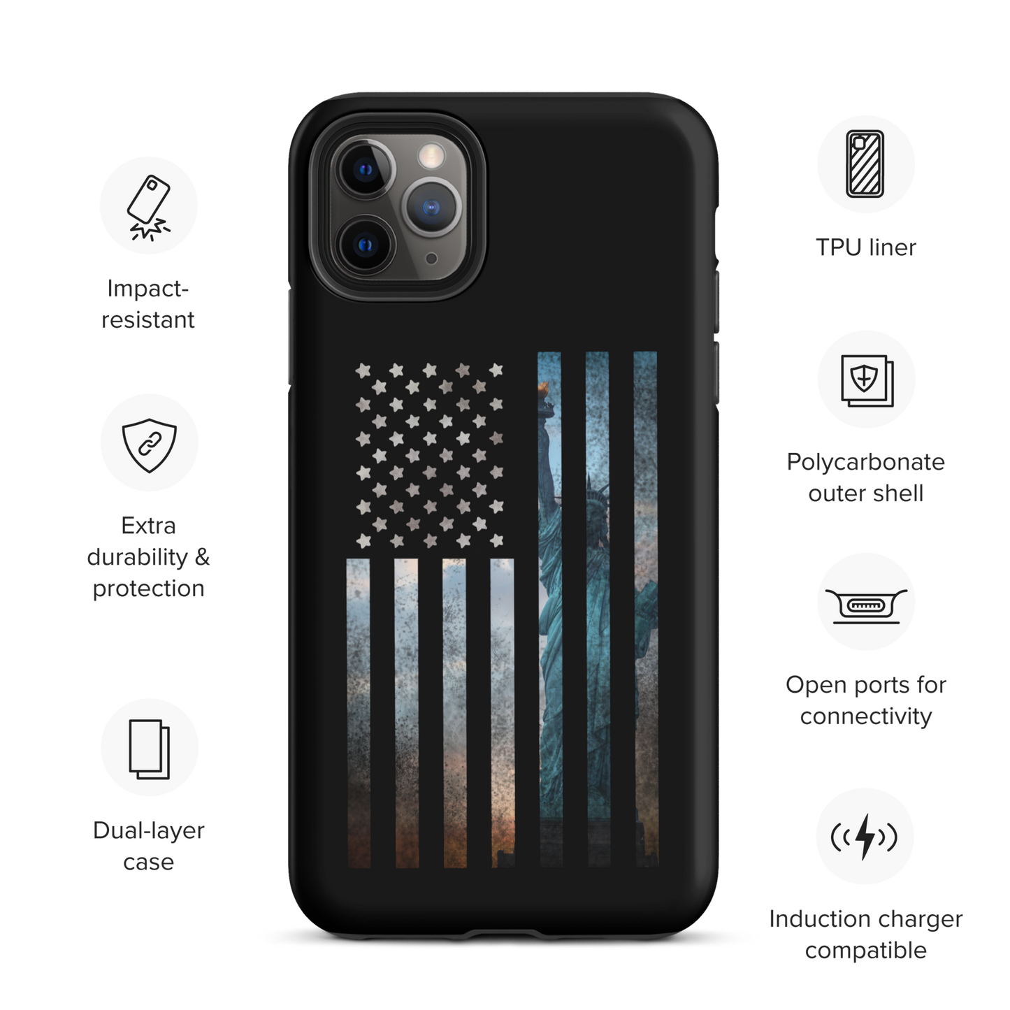 Liberty Rugged Flag Tough Case for iPhone®