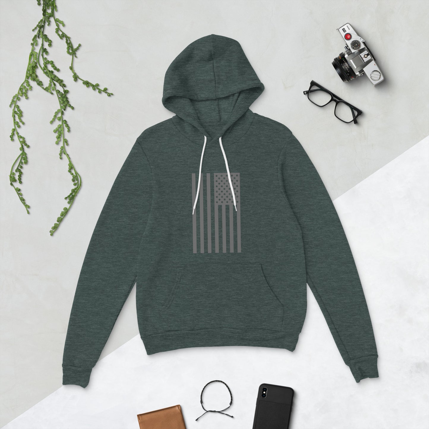 Gray Flag Unisex hoodie