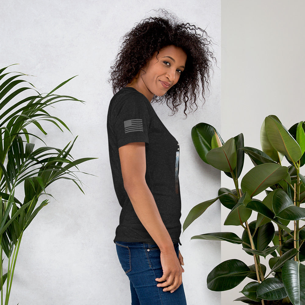 Liberty Rugged Flag Unisex t-shirt