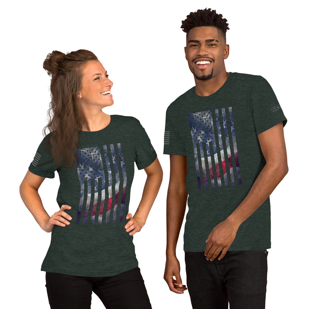 Rugged Flag Unisex t-shirt