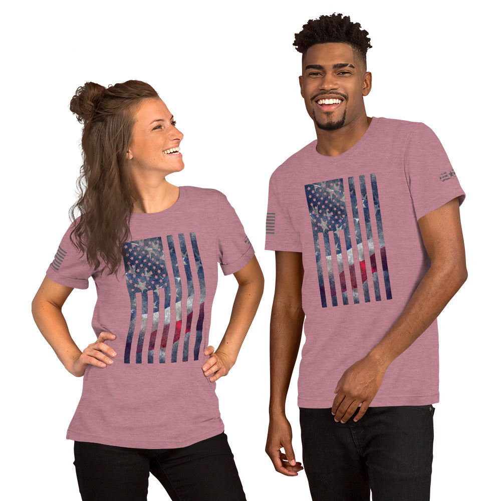 Rugged Flag Unisex t-shirt