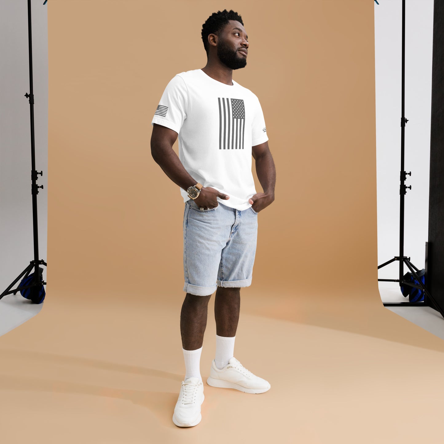 Gray Flag Unisex t-shirt