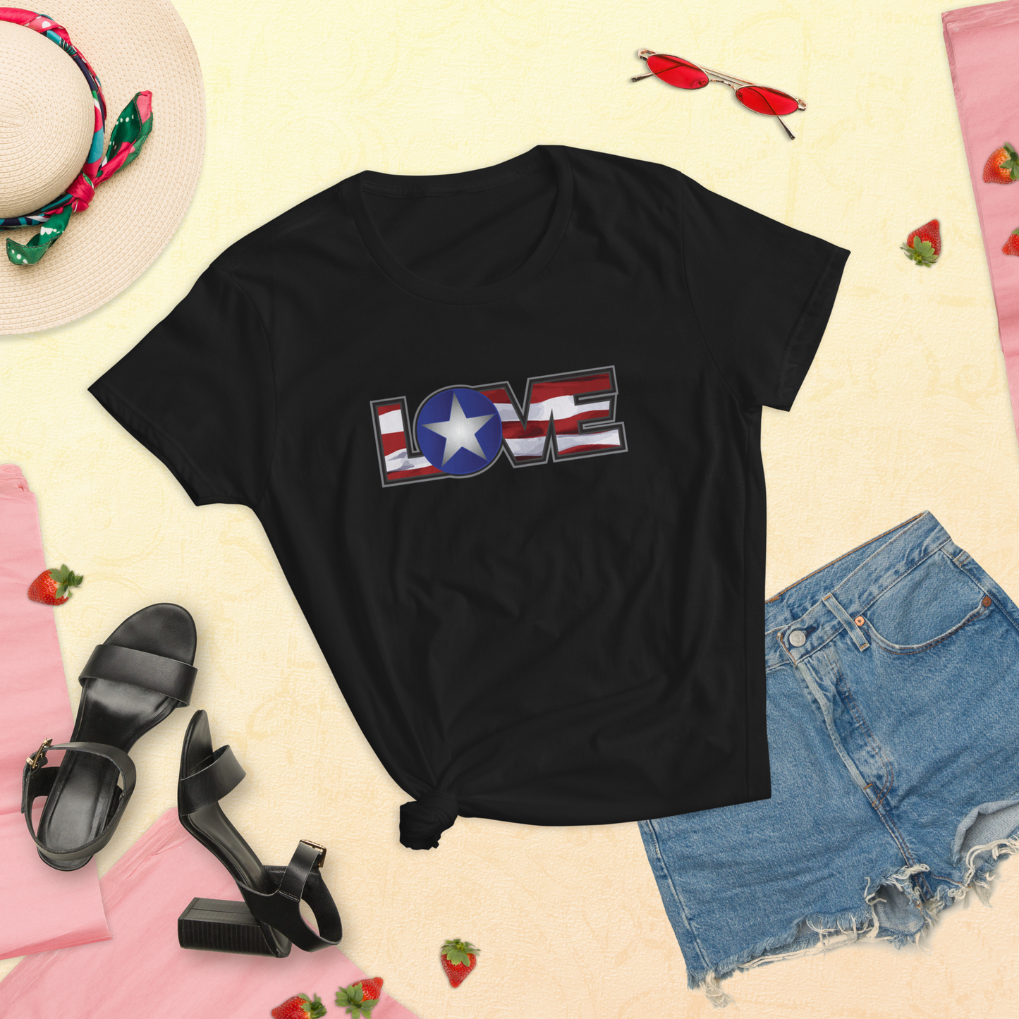 Love Women's short sleeve t-shirt