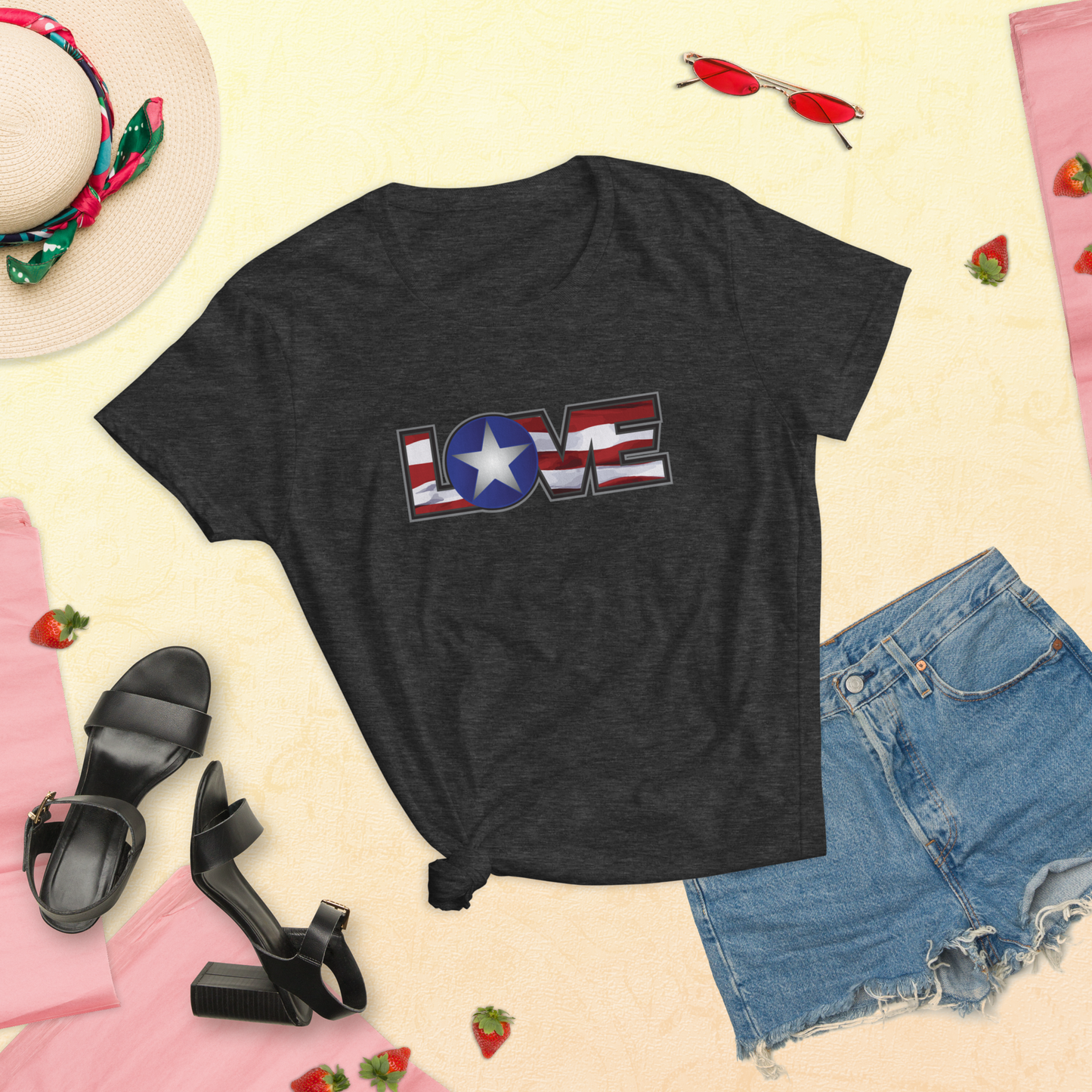 Love Women's short sleeve t-shirt