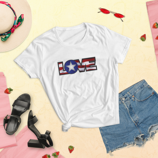 Love Women's short sleeve t-shirt