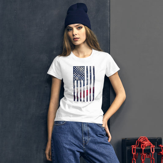 Rugged Flag Women's short sleeve t-shirt