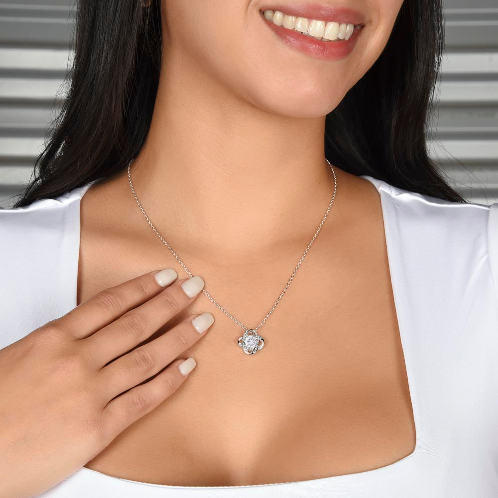 To the Stars and Back | Love Knot Necklace for Soulmate